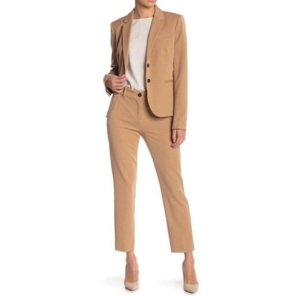J. Crew Slim Ankle Pant Camel Khaki Size 12 NWT